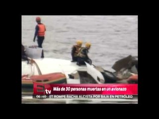 Asciende número de muertes por desplome de avión / Vianey Esquinca