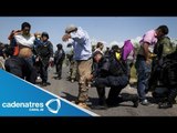 Detienen a cuatro sujetos con granadas en Michoacán / Ola de violencia en Michoacán