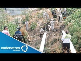 Reportan fuga de gasolina en una toma clandestina de Ecatepec