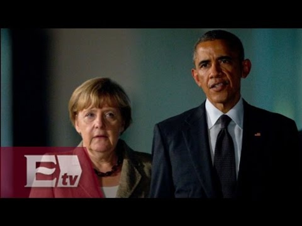 Reunión Obama-Merkel en la Casa Blanca / Excélsior informa