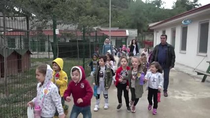 200 Anaokulu Öğrencisi Can Dostları ile Buluştu