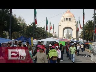 Plantón de la CNTE dejaría pérdidas por 3MDP a comerciantes / Excélsior informa