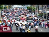 Marchas y bloqueos en Acapulco / Vianey Esquinca