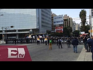 A pesar de la reunión del día de ayer, los maestros marcharon sobre Reforma/Nacional