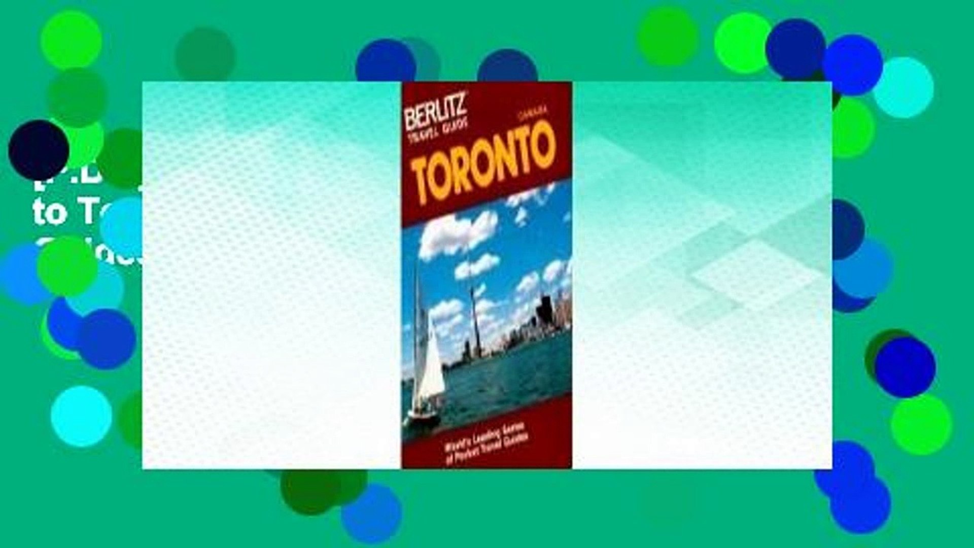 [P.D.F] Berlitz Travel Guide to Toronto (Berlitz Travel Guides) [A.U.D.I.O.B.O.O.K]