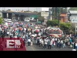 Maestros bloquean terminal de autobuses en Oaxaca / Excélsior informa