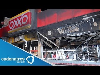 Caen 19 personas por ataques a 'Oxxos' de Hidalgo