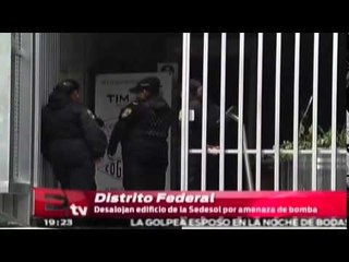 Desalojan edificio de  la Sedesol por amenaza de bomba / Excélsior Informa