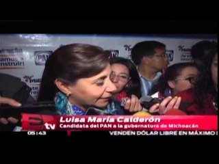 Cocoa Calderón candidata a gobernatura de Michoacán / Vianey Esquinca