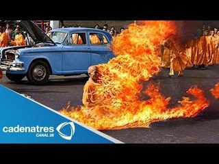 Hombre intenta incendiar una camioneta y termina con un brazo quemado (VIDEO)