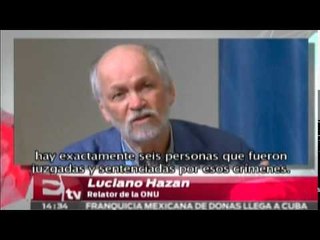 ONU recomienda a México sobre las desapariciones forzadas/Excélsior informa
