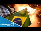 Brasil fuera de control por aumento al boleto de los autobuses (VIDEO)