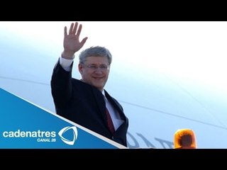 Arriba primer ministro canadiense a México para participar en cumbre de Norteamérica