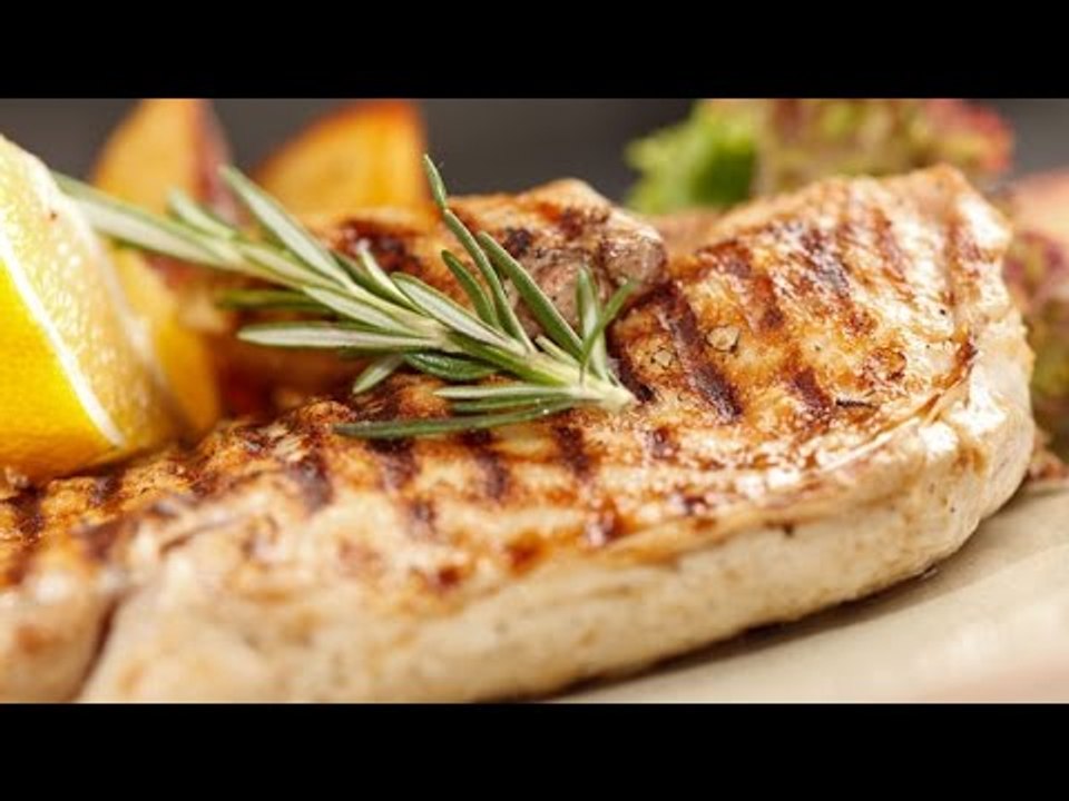 Pechugas de pollo al grill
