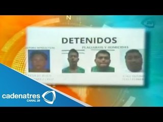 Detienen a presuntos responsables del asesinato al periodista Gregorio Jiménez