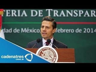 Peña Nieto promulga la Reforma de Transparencia