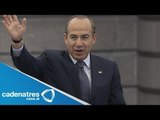 Reaparece Felipe Calderón y presenta su fundación