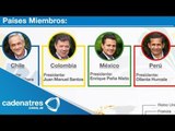 Detalles de la actividades de Peña Nieto en la Cumbre de la Alianza del Pacífico, Colombia