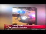 VIDEO: Dos hombres se enfrentan a machetazos / Martín Espinosa