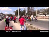Normalistas destruyen patrulla de la policía de Chilpancingo / Excélsior Informa