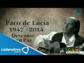 Paco de Lucía, guitarrista de flamenco, fallece a causa de un infarto
