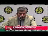 PRD pide a militantes colaborar en investigación contra Ángel Aguirre / Excélsior informa