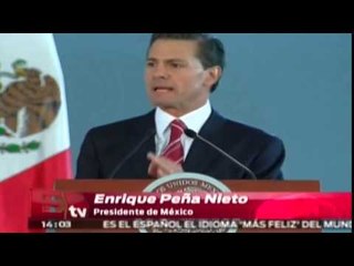 Destaca Peña Nieto una nación fuerte y segura de sí misma / Titulares de la tarde