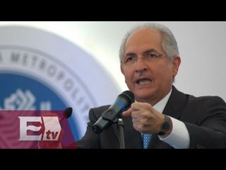 Detienen al alcalde opositor Antonio Ledezma / Excélsior Informa