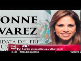 PRI ratifica a candidata para Nuevo León / Excélsior informa