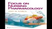 D.O.W.N.L.O.A.D [P.D.F] Focus on Nursing Pharmacology [P.D.F]