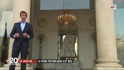 Le 4 octobre 1958, la Constitution de la Ve République est promulguée