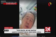 Alberto Fujimori envía mensaje desde la clínica tras anulación de indulto