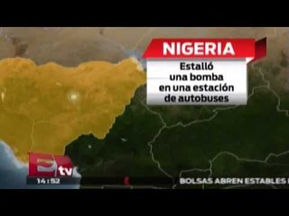 Estalló bomba en estación de autobuses en Nigeria / Titulares de la tarde