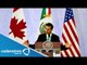 Hay confianza y respeto entre EU, México y Canadá, señala Peña Nieto en Cumbre de Toluca
