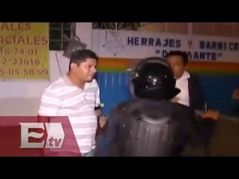 ¡IMÁGENES! Desalojan a integrantes de la CETEG en Acapulco / Paola Virrueta