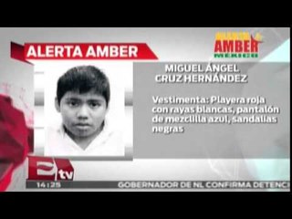 Alerta Amber por Miguel Ángel Cruz Hernández / Titulares de la tarde