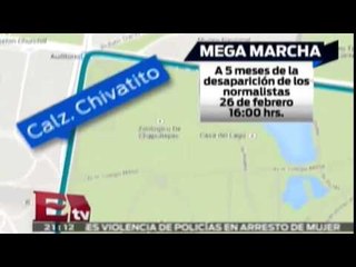 Mega marcha del caso Ayotzinapa / Martín Espinosa