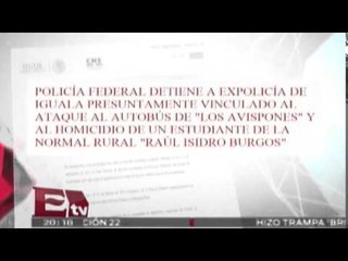 Detienen a policía vinculado al ataque al autobús de "Los Avispones"