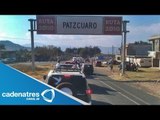Autodefensas entran al municipio michoacano de Pátzcuaro; se acercan a Morelia