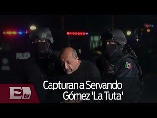 Presentación de "La Tuta" en el hangar de la PGR/Pascal Beltrán del Río