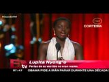 Lupita N'yongo usó perlas falsas en los Oscar 2015 / Vianey Esquinca