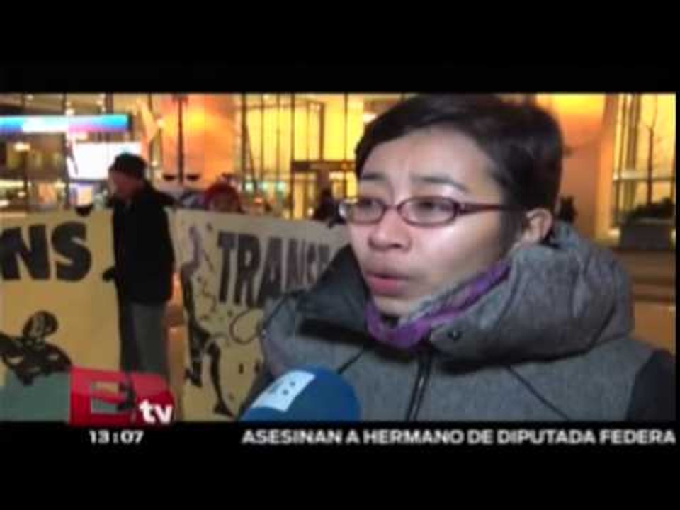 Protesta en Chicago contra los abusos policiacos/ Global
