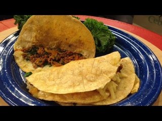 Cómo hacer tacos de acelgas y carne