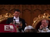 Peña Nieto en cena de gala en Inglaterra (Parte 1) / Paola Barquet