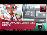 Huicholes abren la primer gasolinera comunitaria en Tepic