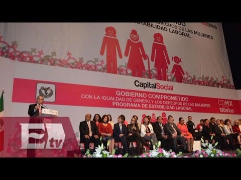 Mujeres, motor del desarrollo de la ciudad de México: Mancera / Excélsior Informa