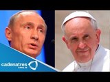 Vladimir Putin y Papa Francisco, entre los nominados al Premio Nobel