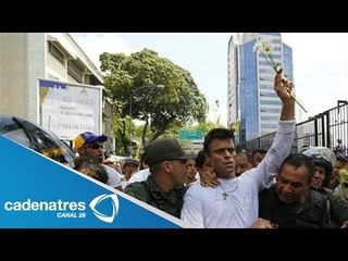 Familiares del opositor Leopoldo López pide continuar con protestas en Venezuela