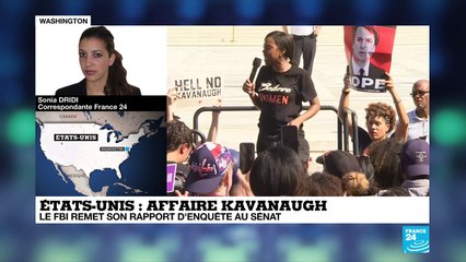 sonia dridi manifestations contre Kavanaugh