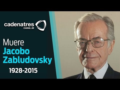 Biografía de Jacobo Zabludovsky / Muere Jacobo Zabludovsky
